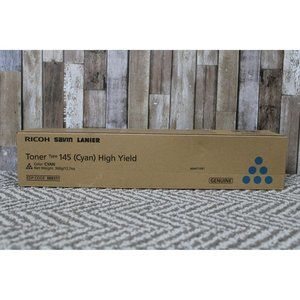 RICOH SAVIN LAINER - Cyan Toner - High Yield - Type 145 - NIB